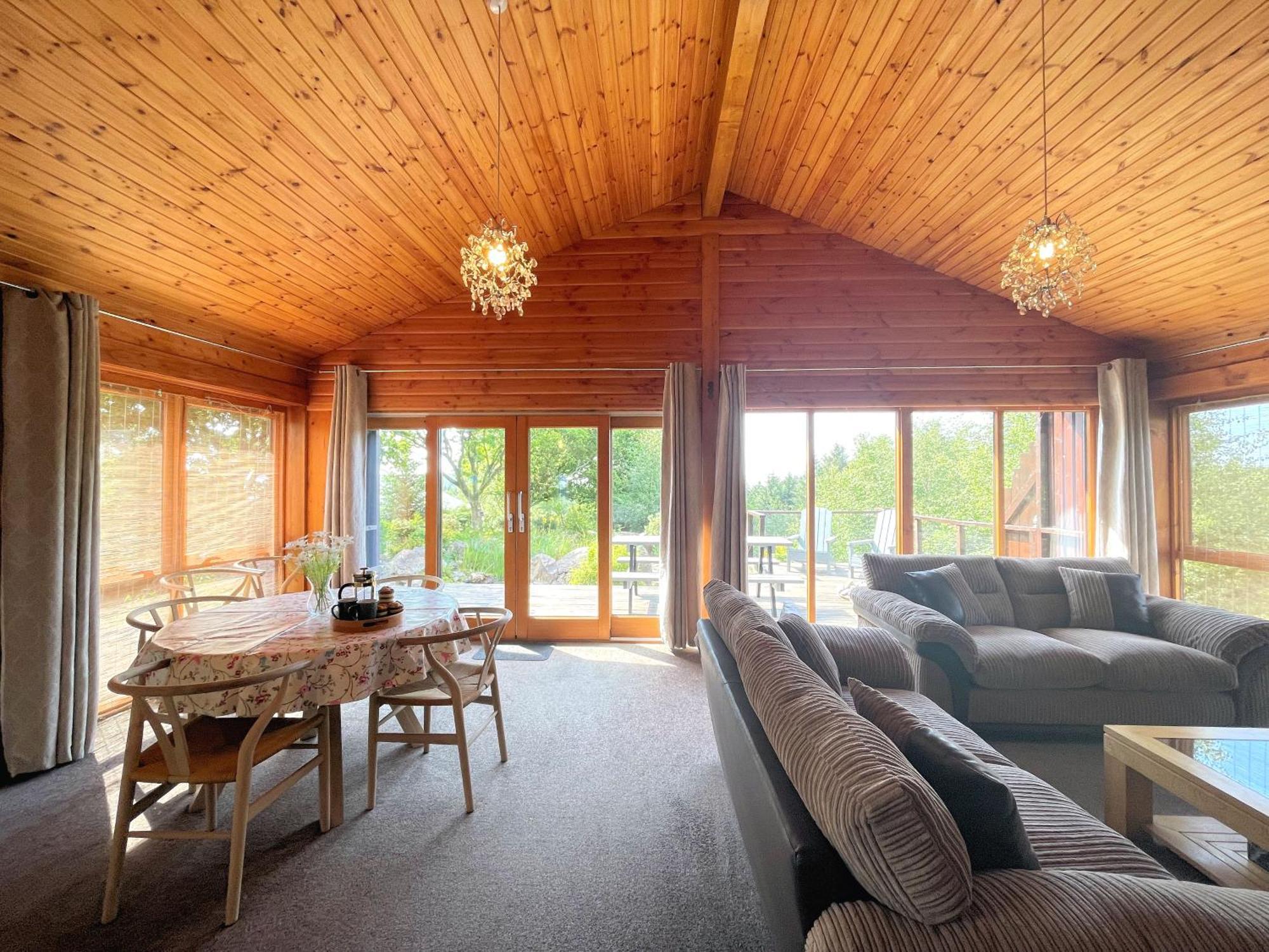 Pass The Keys Beautiful 2Br Beach Lodge Set In Stunning Gardens Dalbeattie Exteriör bild